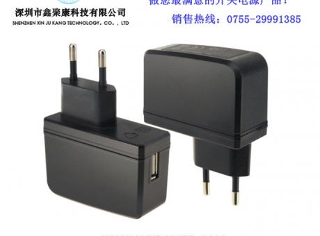 側(cè)插5V 2A歐規(guī)USB電源